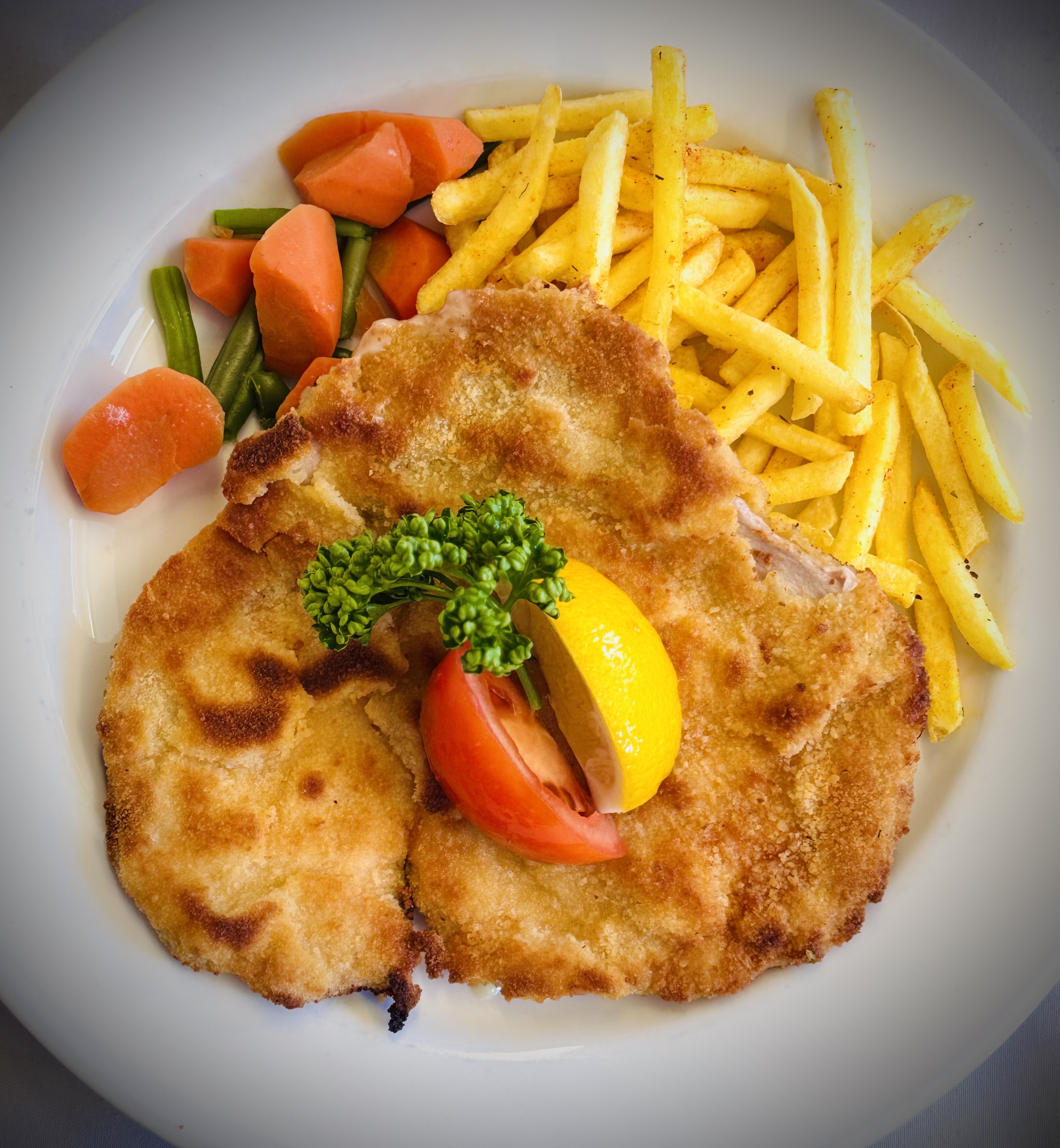 Paniertes Schnitzel